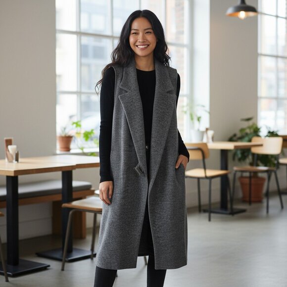 Zara Long Vests - Picture 2 of 7